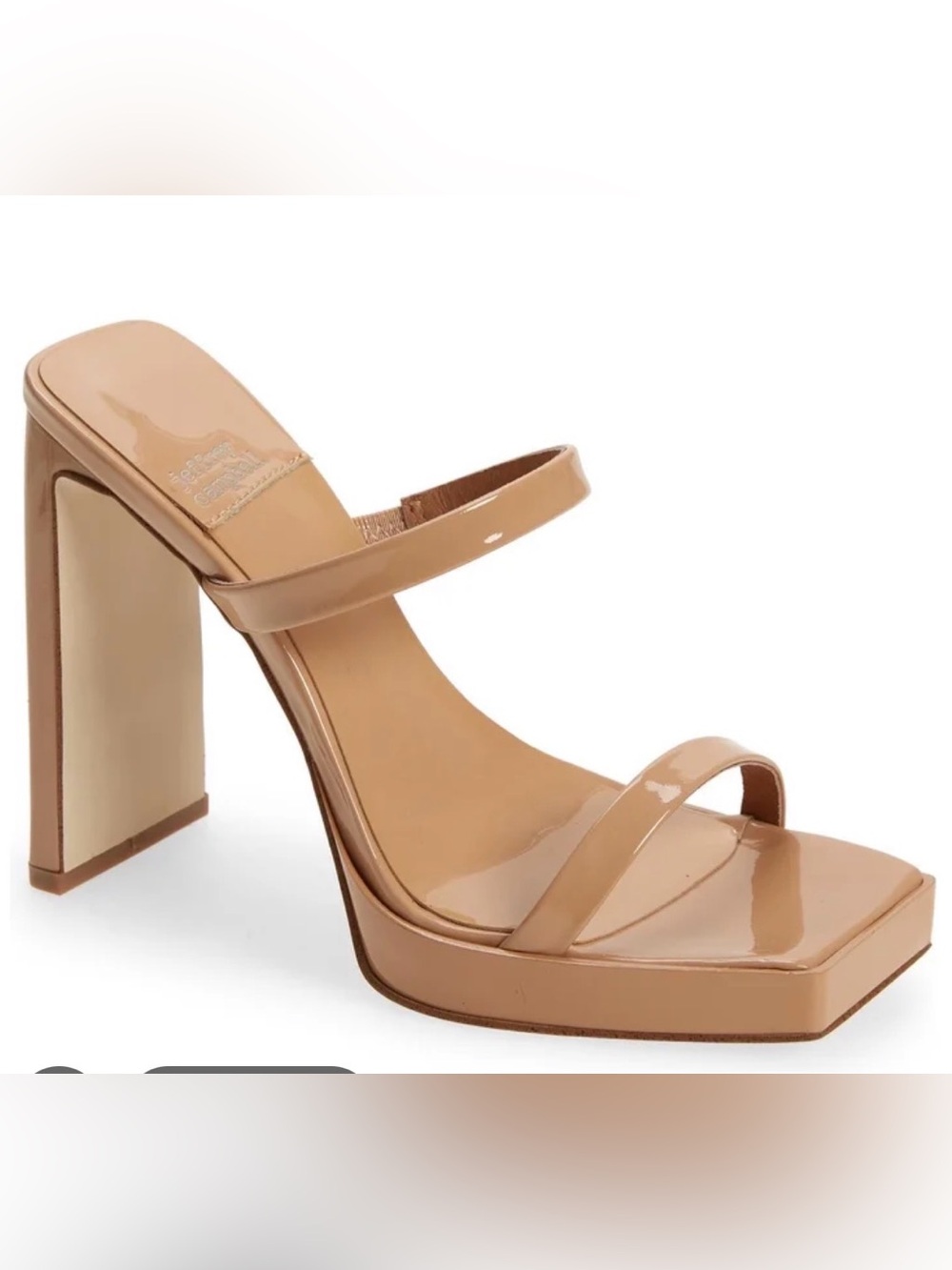 Jeffrey Campbell nude platform hustler heels